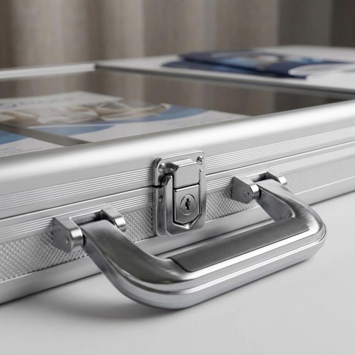 Portable card display case - display,
