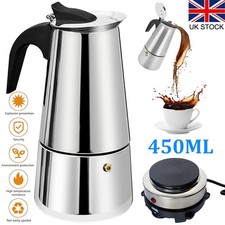 9 Cup Moka Pot with Electric