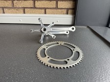 Vintage 1970s Campagnolo Record track/pista crankset 170mm Patent 3