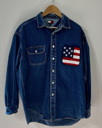 Large vintage tommy - tommy, hilfiger