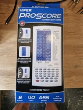 Viper ProScore Electronic Dart Scorer White LCD- Touchpad Digital Scoreboard
