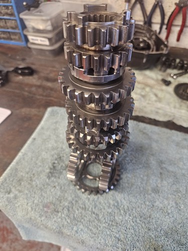 Polished chrome gear wheels - chrome,