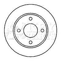 Key parts brake - disc, (pair)