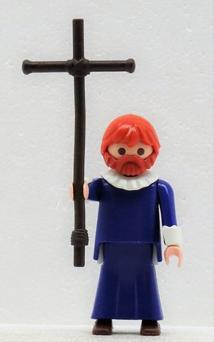 Missionary monk priest blue - missionary,