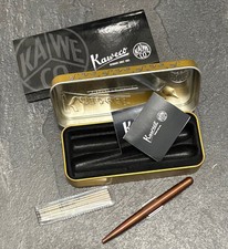 Boxed Unused, Kaweco Raw Copper with Stunning Patina Ballpoint Pen