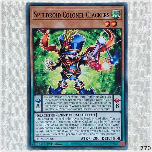 Speedroid colonel clackers - clackers,
