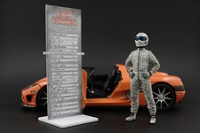 The white dirty STIG Figure