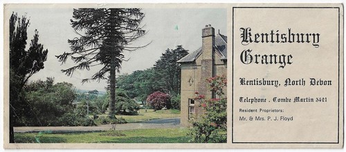 Vintage leaflet kentisbury - vintage,