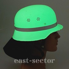 Vintage Fire Brigade Glow Helmet M35 M40 German Firefighter Cold War East