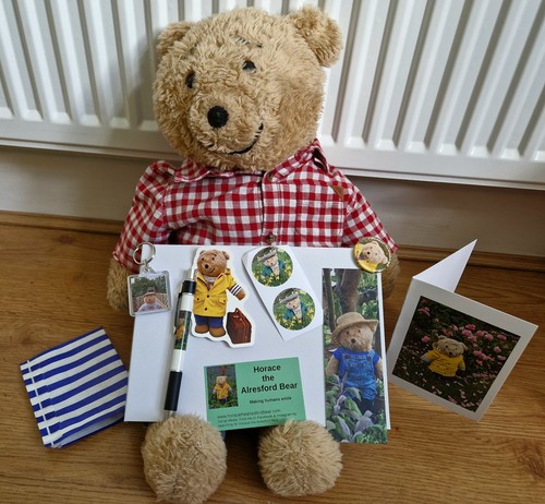 Horace the alresford bear fan - horace,