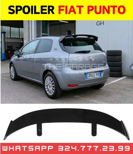 Rear roof spoiler - fiat, punto