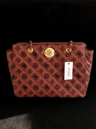 Guess shoulder bag coral - guess, in