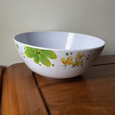 Vintage Melamine Salad Mixing Crisps Bowl Camping BBQ Picnic Garden Party 