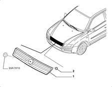 FIAT STILO  01-03 5D FRONT