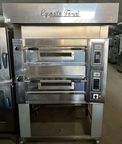 Twin deck pizza oven - twin,