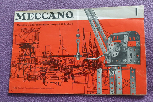 Vintage meccano instructions - vintage,