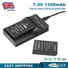 2x EN-EL20a EN-EL20 Battery