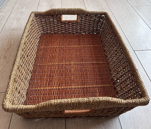 Large vintage wicker - large,