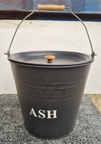 Litre metal ash bucket - litre,