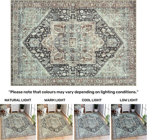Machine washable rug non - washable,