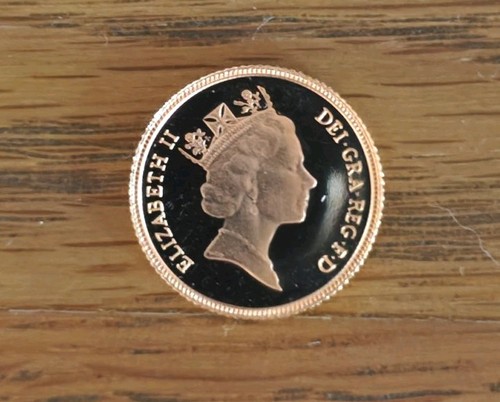 1987 gold half sovereign - 1987,
