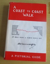A COAST TO COAST WALK. A. WAINWRIGHT. 1st ed. 1972 FINE /VERY GOOD+  DUST JACKET