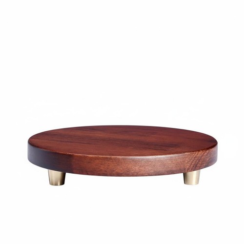 Round wooden base sturdy - round,