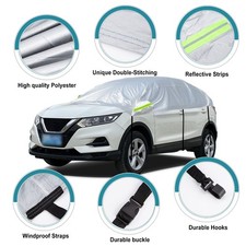 Half Car Cover Top Roof Sun UV