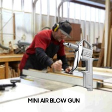 1/8" AIR COMPRESSOR AIRBRUSH AIR DUSTER METAL BODY TRIGGER GUN DG-10 10MM NOZZLE