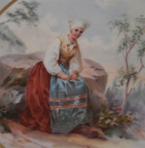 Antique 19thc gustavsberg - antique,