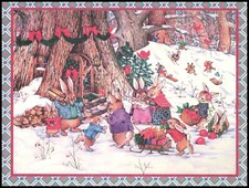 Greeting Card - Rabbit -