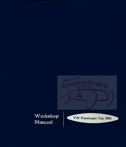 Beetle 1960 shop manual - beetle,