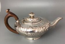William IV Solid SIlver Teapot