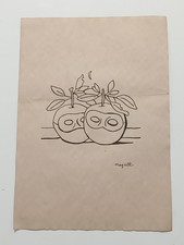 RENE MAGRITTE Drawing on paper