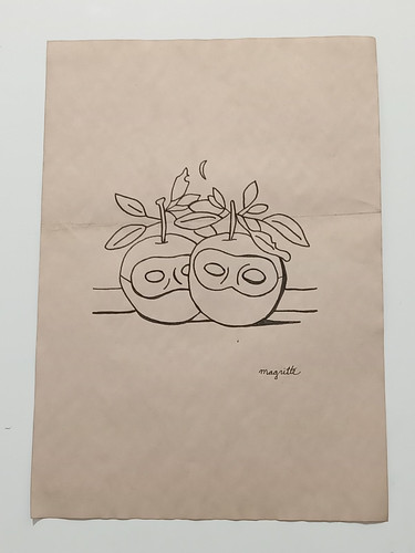 Rene magritte drawing paper - magritte,