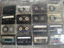 33 Used Blank Audio Cassette Tapes/Sony Philips/BASF/TDK /Scotch/Memorex