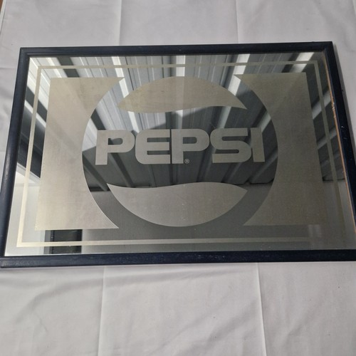 Vintage etched pepsi glass - etched,
