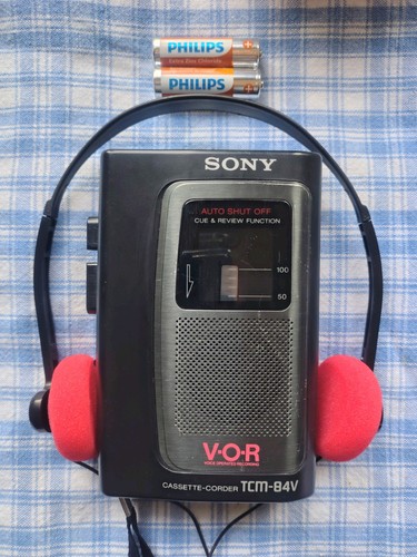 Serviced sony tcm 84v mono - serviced,