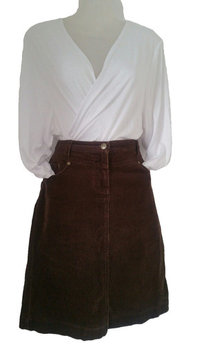 Papaya womens corduroy skirt - papaya,