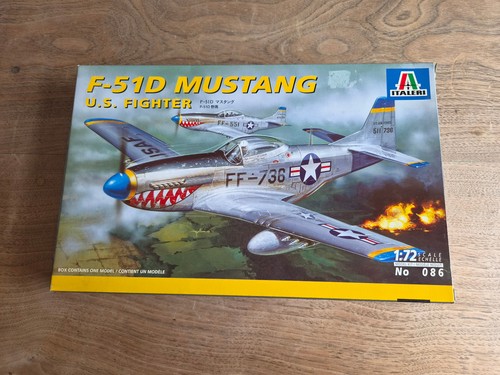 Italeri 086 51d mustang 72 - mustang, 1/72