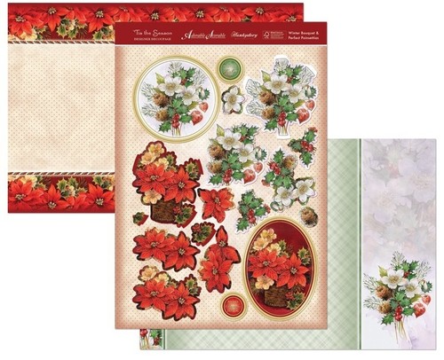 Hunkydory winter bouquet - hunkydory,
