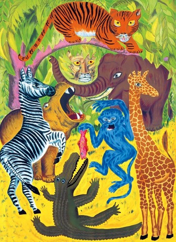 Vibrant london zoo animals - vibrant,