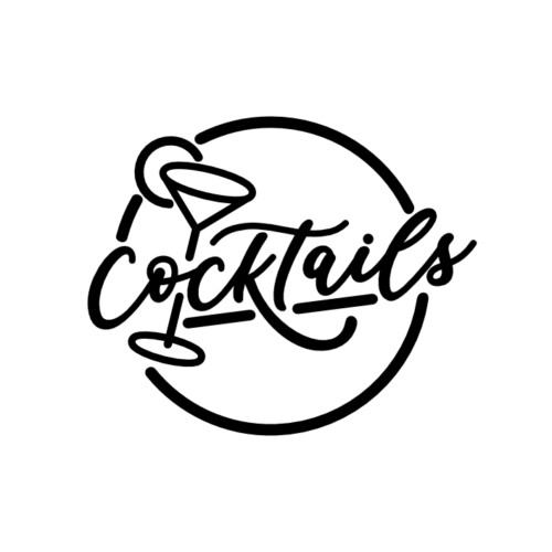 Cocktail bar vinyl - cocktail,