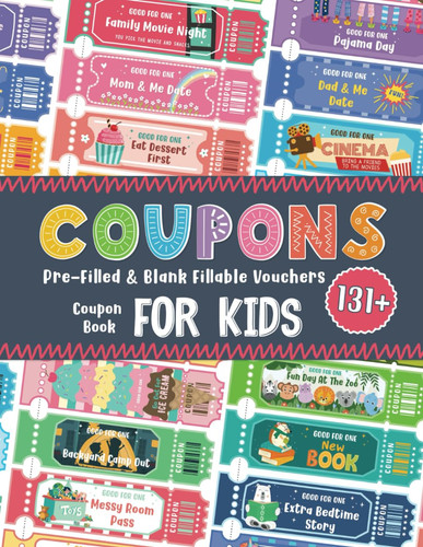 Coupon book for kids - for, booklet