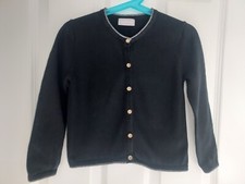 Girls Black Cardigan Age 5