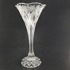 US Glass Eapg Trumpet Flower