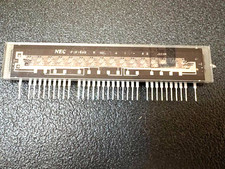 VFD ALPHANUMERIC VACCUUM FLUORESCENT DISPLAY 4 SEGMENT 16 DIGIT FIP16A5R VIDEO