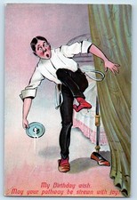 C1910 birthday man trap nail - birthday,