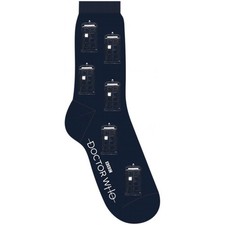 Dr Who Socks Multi Tardis
