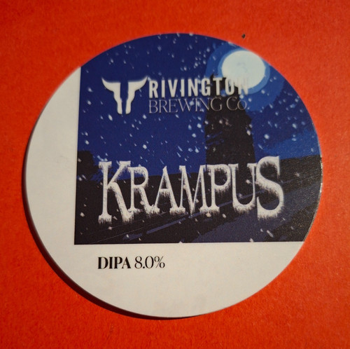 Rivington brewery krampus - rivington,